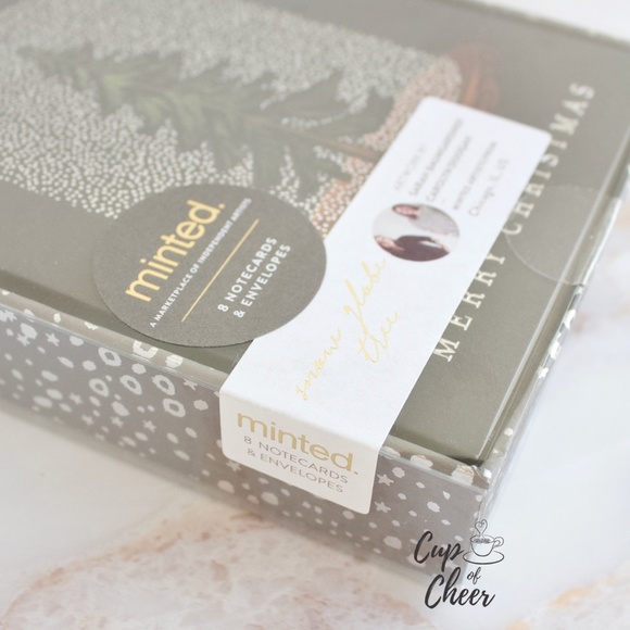 🔥Sale!✨3/$20🎄Christmas Card Set~Minted Artists - Picture 5 of 6